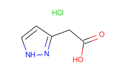 1H-Pyrazole-3-acetic acid, monohydrochloride