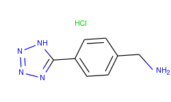 Benzenemethanamine, 4-(1H-tetrazol-5-yl)-, monohydrochloride