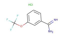 benzenecarboximidamide, 3-(trifluoromethoxy)-, hydrochloride