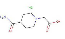 (4-carbamoyl-piperidin-1-yl)-acetic acid hydrochloride