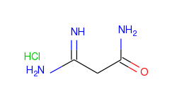 Propanamide, 3-amino-3-imino-, monohydrochloride