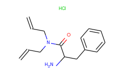 n,n-diallyl-2-amino-3-phenylpropanamide hydrochloride