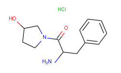 2-amino-1-(3-hydroxy-1-pyrrolidinyl)-3-phenyl-1-propanone hydrochloride