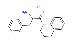 2-amino-1-[3,4-dihydro-1(2h)-quinolinyl]-3-phenyl-1-propanone hydrochloride