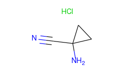 Cyclopropanecarbonitrile, 1-amino-, monohydrochloride