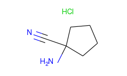Cyclopentanecarbonitrile, 1-amino-, monohydrochloride