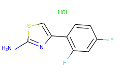 4-(2,4-difluorophenyl)-1,3-thiazol-2-amine hydrochloride