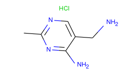 5-Pyrimidinemethanamine, 4-amino-2-methyl-, monohydrochloride