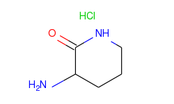 2-Piperidinone, 3-amino-, monohydrochloride