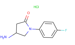 4-amino-1-(4-fluoro-phenyl)-pyrrolidin-2-one hydrochloride