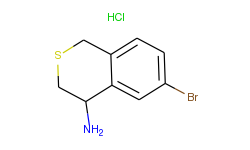 6-bromo-3,4-dihydro-2h-isothiochromen-4-amine hcl