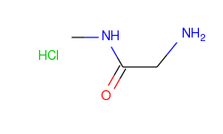 Acetamide, 2-amino-N-methyl-, monohydrochloride
