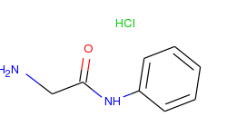Acetamide, 2-amino-N-phenyl-, monohydrochloride