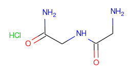 Glycinamide, glycyl-, monohydrochloride