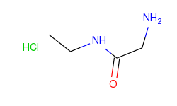 Acetamide, 2-amino-N-ethyl-, monohydrochloride