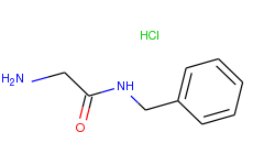 Acetamide, 2-amino-N-(phenylmethyl)-, monohydrochloride