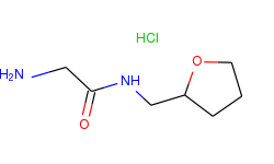 2-amino-n-(tetrahydro-2-furanylmethyl)acetamide hydrochloride