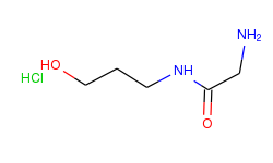2-amino-n-(3-hydroxypropyl)acetamide hydrochloride