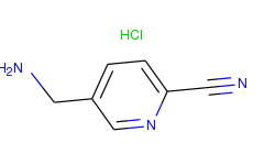 2-Pyridinecarbonitrile, 5-(aminomethyl)-, monohydrochloride