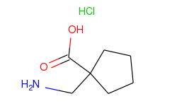 1-(aminomethyl)cyclopentanecarboxylic acid hydrochloride