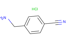Benzonitrile, 4-(aminomethyl)-, monohydrochloride