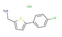 2-(aminomethyl)-5-(4-chlorophenyl)thiophene hydrochloride