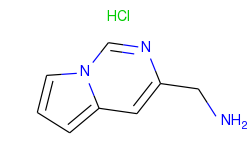 pyrrolo[1,2-c]pyrimidine-3-ylmethaneamine hcl