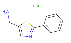 [(2-phenyl-1,3-thiazol-5-yl)methyl]amine hydrochloride
