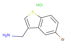 (5-bromobenzo[b]thiophen-3-yl)methanamine hydrochloride
