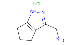 (1,4,5,6-tetrahydrocyclopenta[c]pyrazol-3-ylmethyl)amine hydrochloride