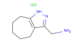 (1,4,5,6,7,8-hexahydrocyclohepta[c]pyrazol-3-ylmethyl)amine hydrochloride