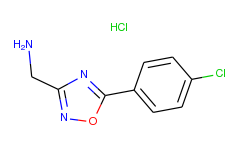 c-[5-(4-chloro-phenyl)-[1,2,4]oxadiazol-3-yl]-methylamine hydrochloride