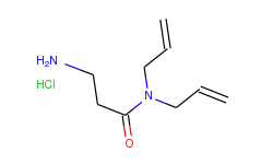 n,n-diallyl-3-aminopropanamide hydrochloride
