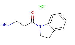 3-amino-1-(2,3-dihydro-1h-indol-1-yl)-1-propanone hydrochloride