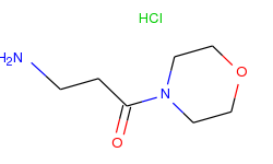 Morpholine, 4-(3-amino-1-oxopropyl)-, monohydrochloride