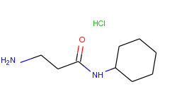 3-amino-n-cyclohexylpropanamide hydrochloride