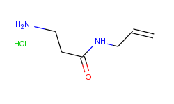 n-allyl-3-aminopropanamide hydrochloride