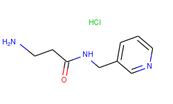 3-amino-n-(3-pyridinylmethyl)propanamide hydrochloride