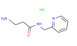 3-amino-n-(2-pyridinylmethyl)propanamide hydrochloride