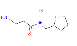 3-amino-n-(tetrahydro-2-furanylmethyl)propanamide hydrochloride