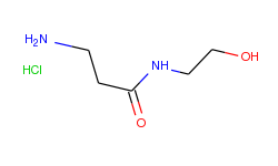 3-amino-n-(2-hydroxyethyl)propanamide hydrochloride