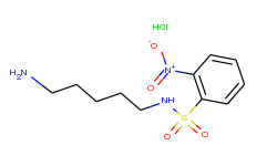 n-(5-aminopentyl)-2-nitrobenzenesulfonamide hydrochloride