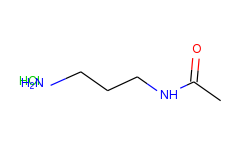 Acetamide, N-(3-aminopropyl)-, monohydrochloride