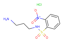 n-(3-aminopropyl)-2-nitrobenzenesulfonamide hydrochloride