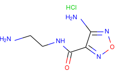 4-amino-n-(2-aminoethyl)-1,2,5-oxadiazole-3-carboxamide hydrochloride