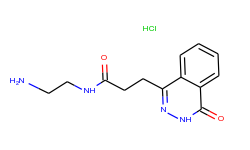 n-(2-aminoethyl)-3-(4-oxo-3,4-dihydro-phthalazin-1-yl)propanamide hydrochloride