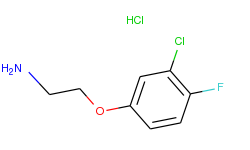 2-(3-chloro-4-fluorophenoxy)ethylamine hydrochloride
