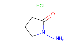 2-Pyrrolidinone, 1-amino-, monohydrochloride