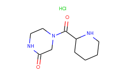 4-(2-piperidinylcarbonyl)-2-piperazinone hydrochloride