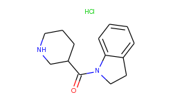 2,3-dihydro-1h-indol-1-yl(3-piperidinyl)methanone hydrochloride